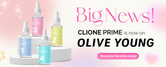 Big News: CLIONE PRIME Has Landed at OLIVE YOUNG!