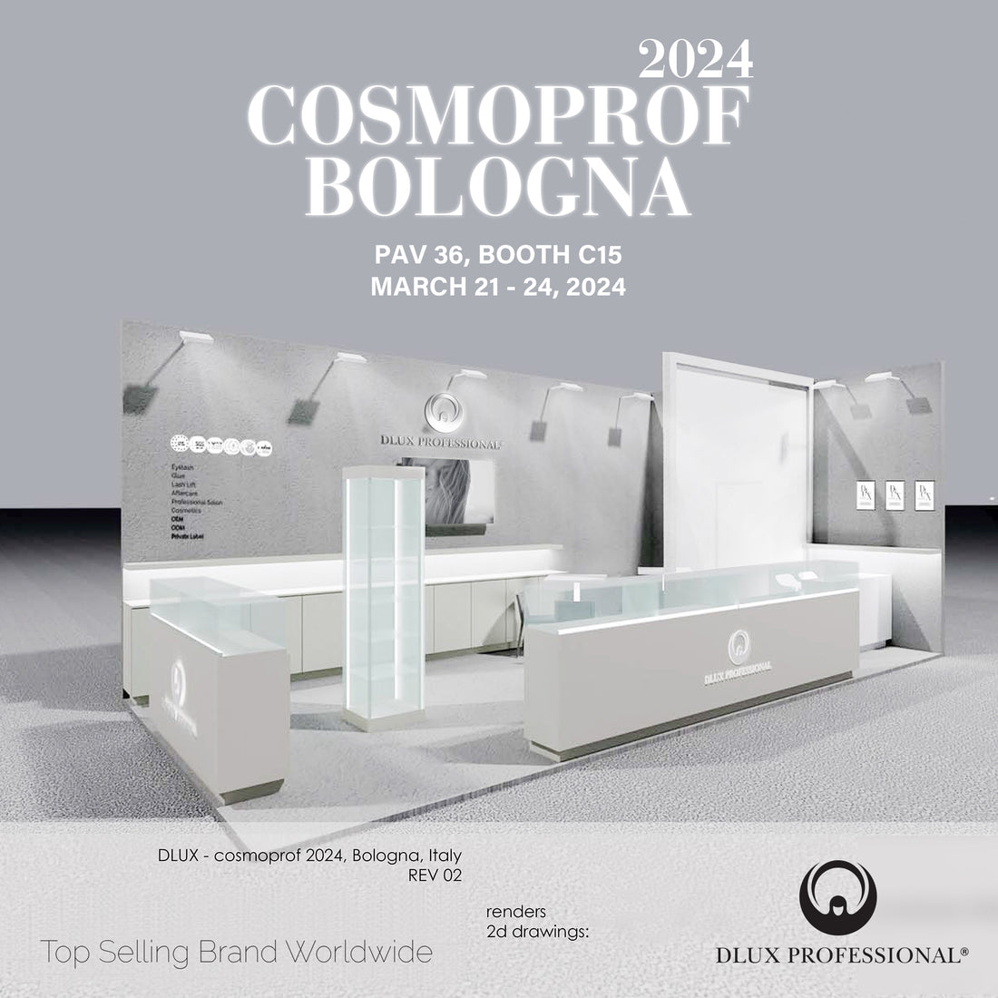 COSMOPROF Bologna 2024 Your Lash Haven at Pav 36, Booth C15! JL INT